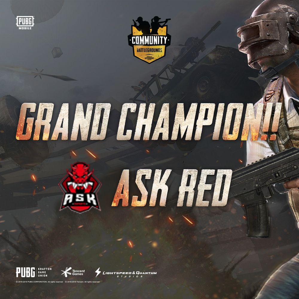 [Rilis Pers] Ask Red Adalah Grand Champion PUBG Mobile Community Cup