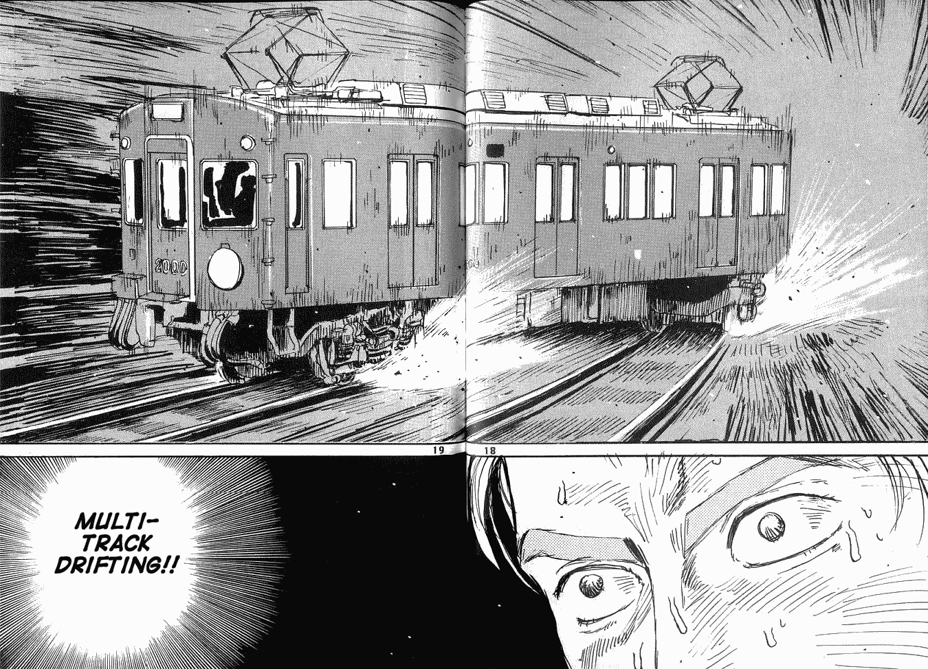 Densha de D: Parodi Underrated Initial D dengan Kereta Listrik