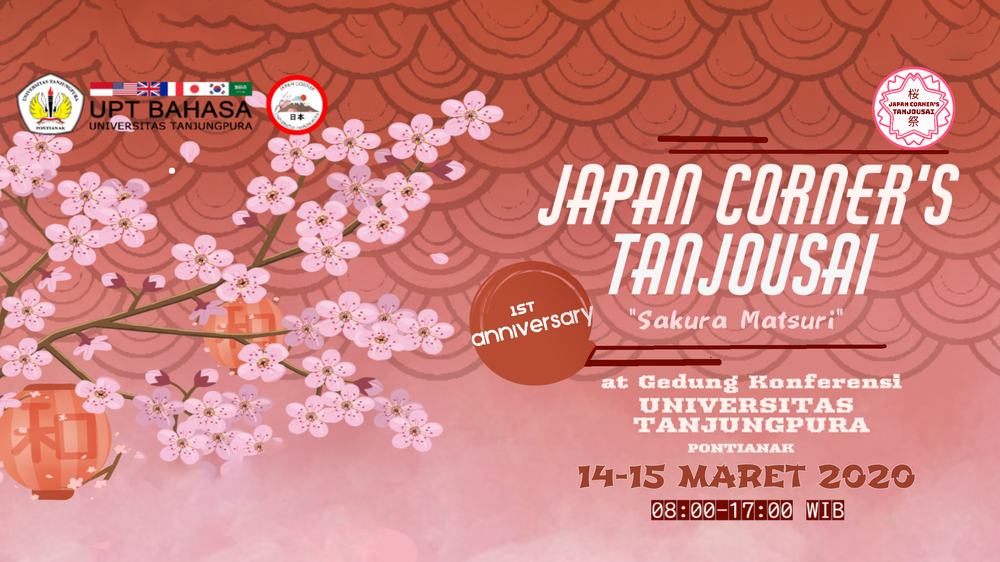 Sakura Matsuri di Universitas Tanjungpura