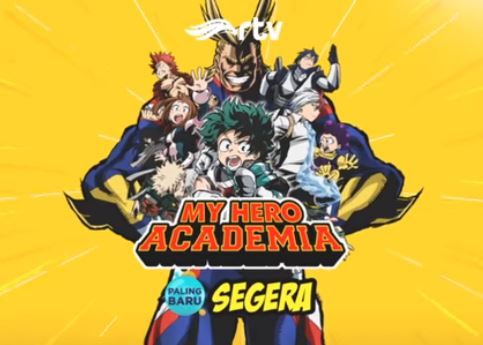 Boku no Hero Academia akan Tayang di RTV