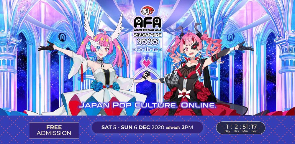 [Rilis Pers] #AFAONLINE2020 UPDATE : 22/7, Moona Hoshinova, ReooNa, LiSA, Mayn, dan Lebih Banyak Lagi Musisi serta Idol Favorit Tampil di Stage Virtual AFA!