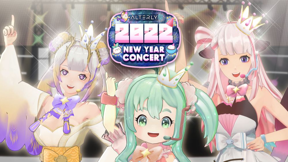 Sambut Tahun Baru 2022, ALTERLY Hadirkan Konser 3D Virtual YouTuber Pertama di Indonesia