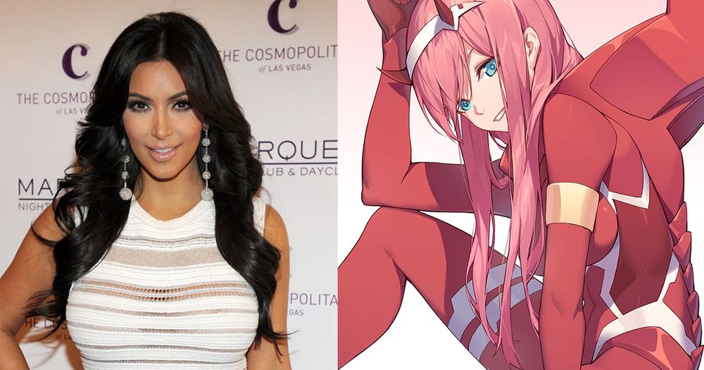 Kim Kardashian Ternyata Penggemar "Darling in the FranXX"!