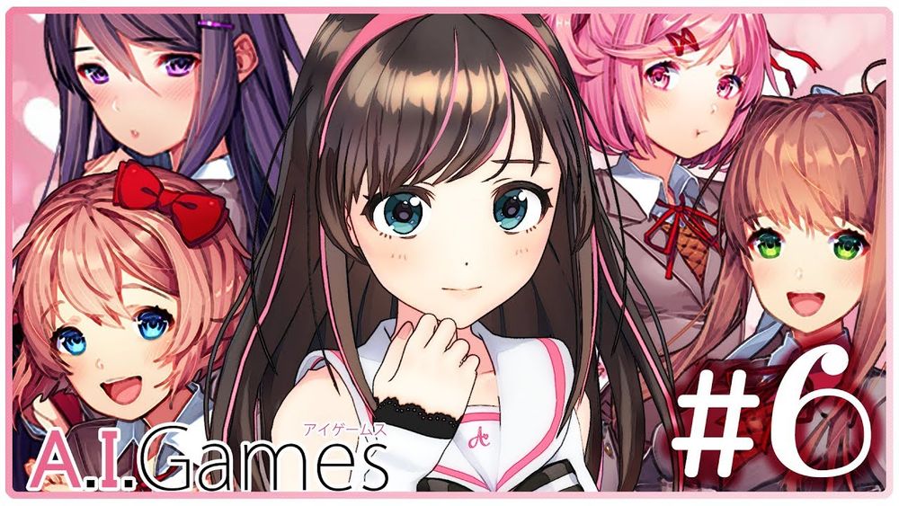 Oh Tidak, Kizuna Ai Main Doki-Doki Literature Club!