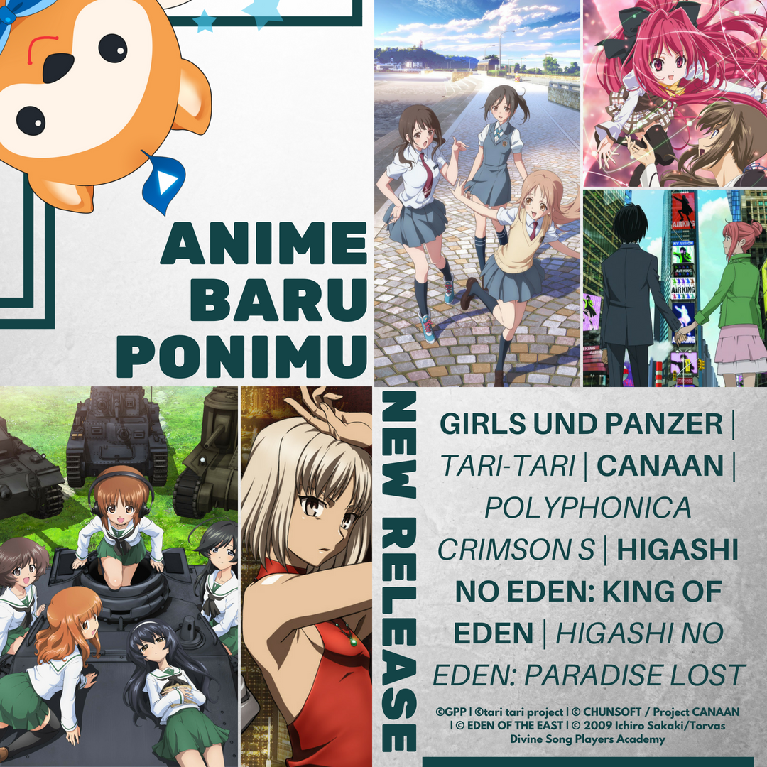 Peluncuran Awal Ponimu Hadirkan Berbagai Anime!