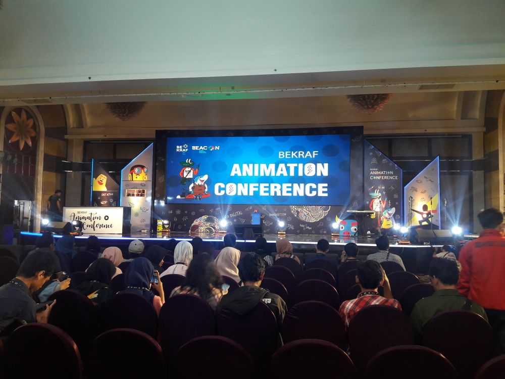 Berkunjung ke BEKRAF Animation Conference (BEACON) 2018 di Surabaya