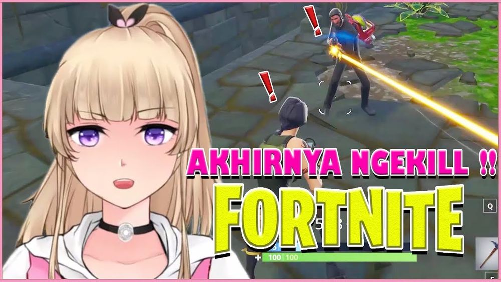 [Vtuber Corner] Perjuangan Clarra Dapatkan Kills di Fortnite