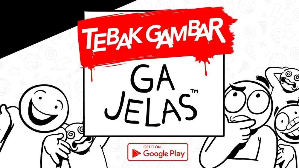 Sambut Gim Ponsel "Tebak Gambar Ga Jelas" Hasil Kolaborasi Gambir Studio dan Komik Ga Jelas