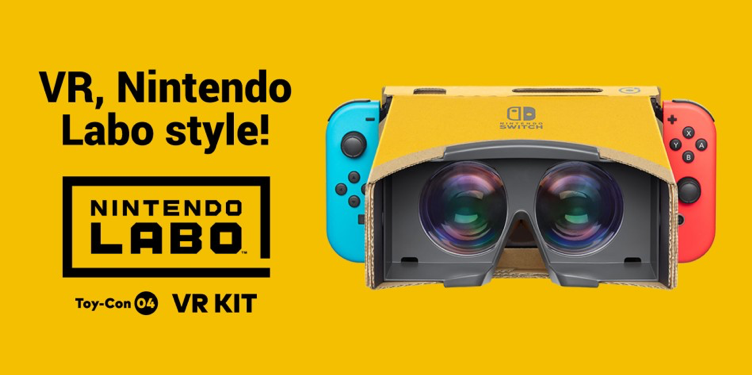 'Super Mario Odyssey' dan 'The Legend of Zelda: Breath of the Wild' Akan Mendapatkan Update Labo VR!