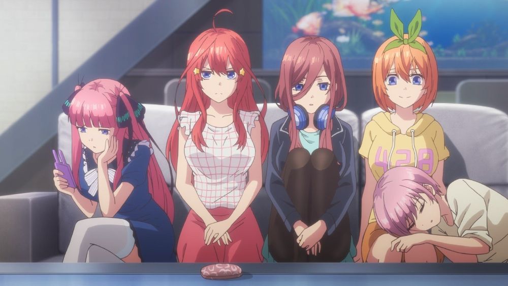 Meriahnya Ucapan Ulang Tahun untuk Kembar Lima Nakano dari 'Gotoubun no Hanayome'