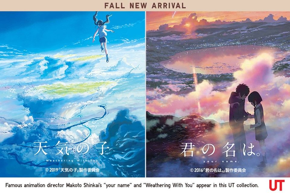 Lini Uniqlo Bertema Makoto Shinkai Telah Tersedia di Indonesia!