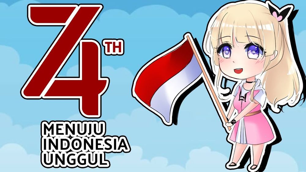 [Vtuber Corner] Keseruan Vtuber Indonesia Ikut Merayakan HUT RI ke-74