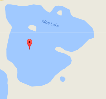 Danau Moe, Minnesota, AS (Google Maps)