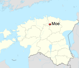 Desa Moe di utara Estonia. (Google Maps)