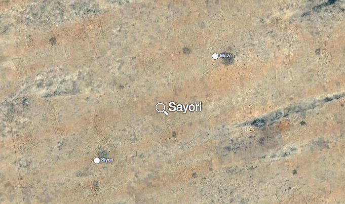 Kawasan Sayori (Mapcarta)