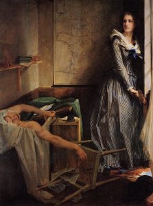 'Charlotte Corday', Paul Jacques Aimé Baudry (1860)